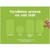 Mäkké sklo Vianočné gule - PVC fólia na stôl (na mieru) (Tvar stola Zaoblené rohy)