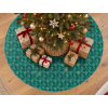 Mäkké sklo Candy cane - PVC fólia na stôl (na mieru) (Tvar stola Zaoblené rohy)
